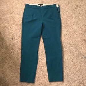 J. crew Martie pants - teal color